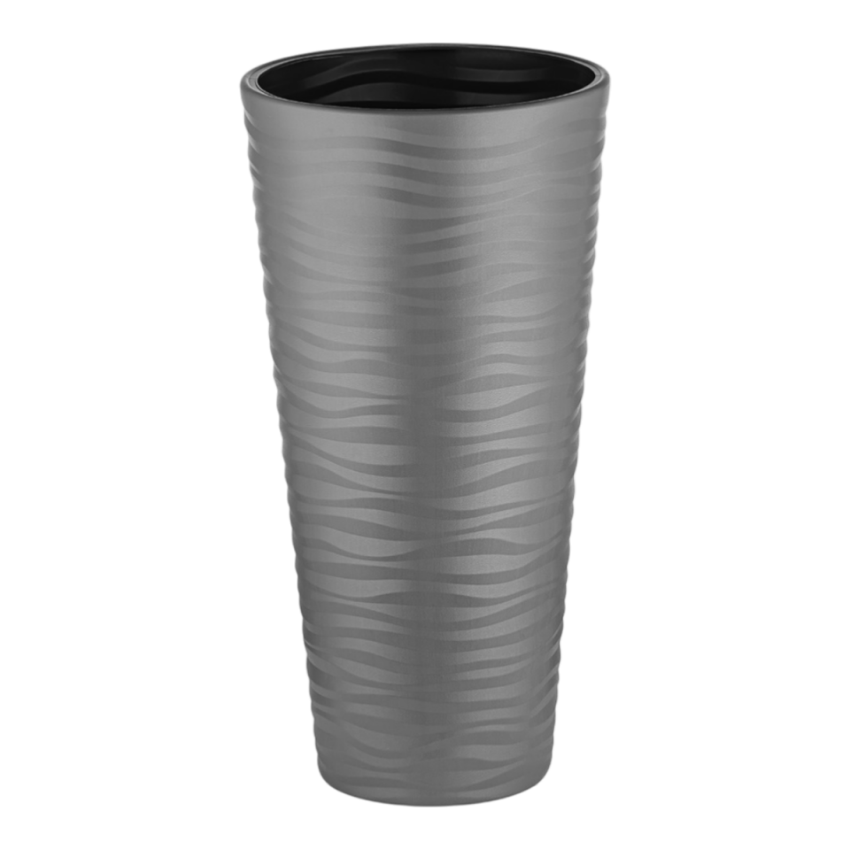 Kumsal Vazo Saksı 3 NO - Antrasit