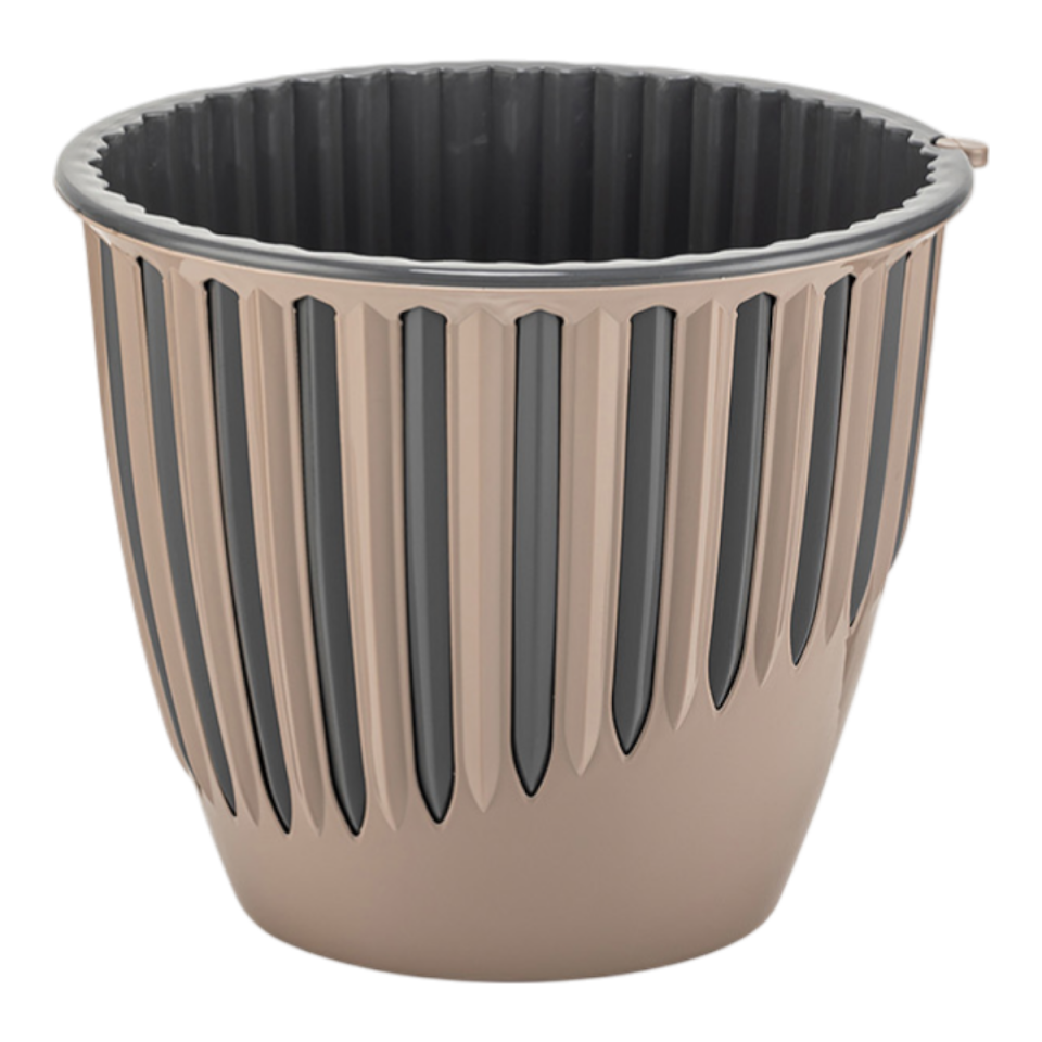 Serinova Piyano Saksı 4 No Mocha – Plastik Saksı