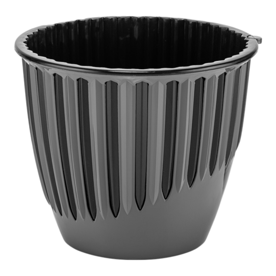 Serinova Piyano Saksı 5 No Antrasit – Plastik Saksı