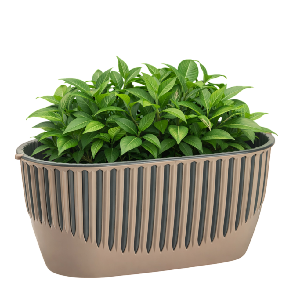 Piyano Balkon Saksı 1 NO - Mocha