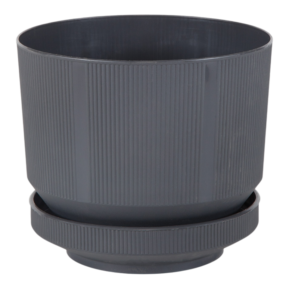 Lüks Saksı 4 NO - Antrasit