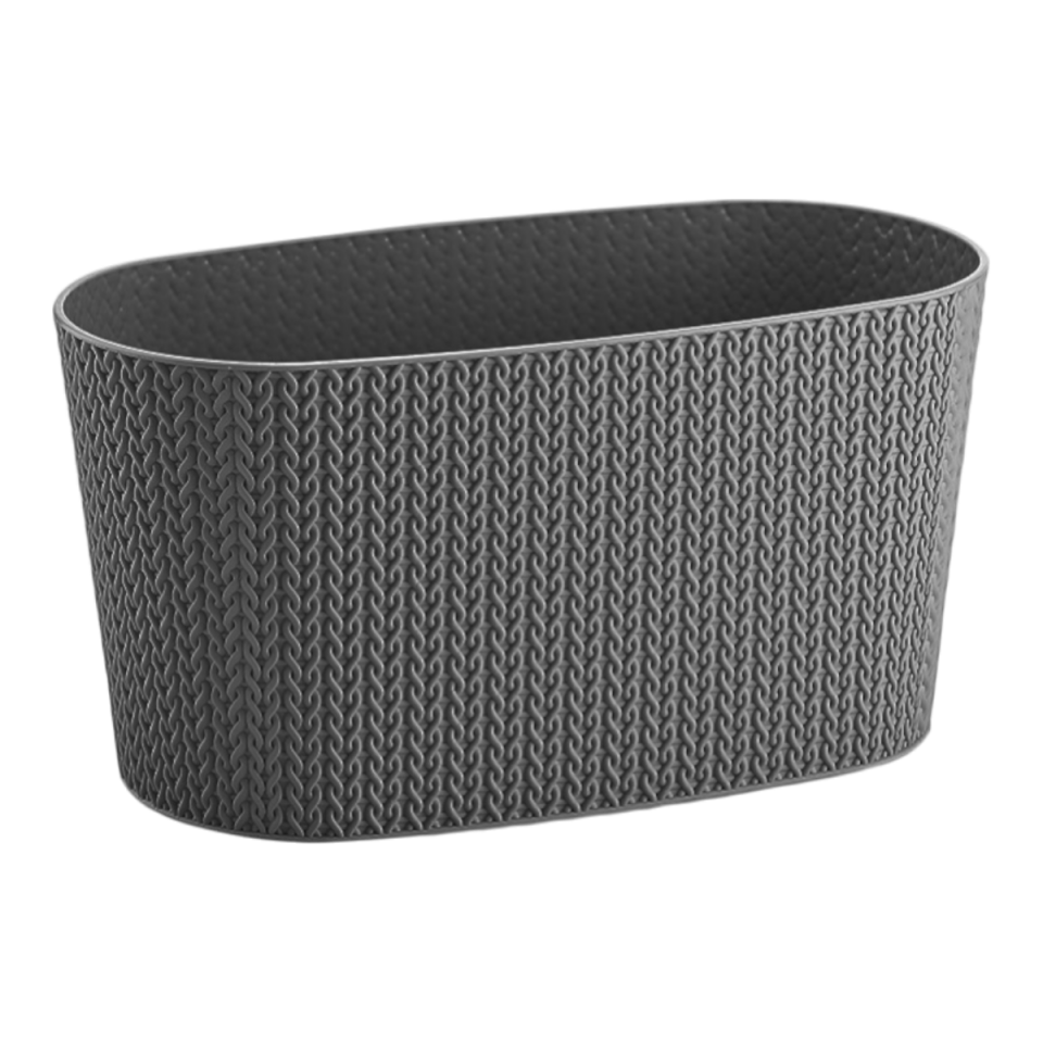 Sümela Balkon Saksı Antrasit