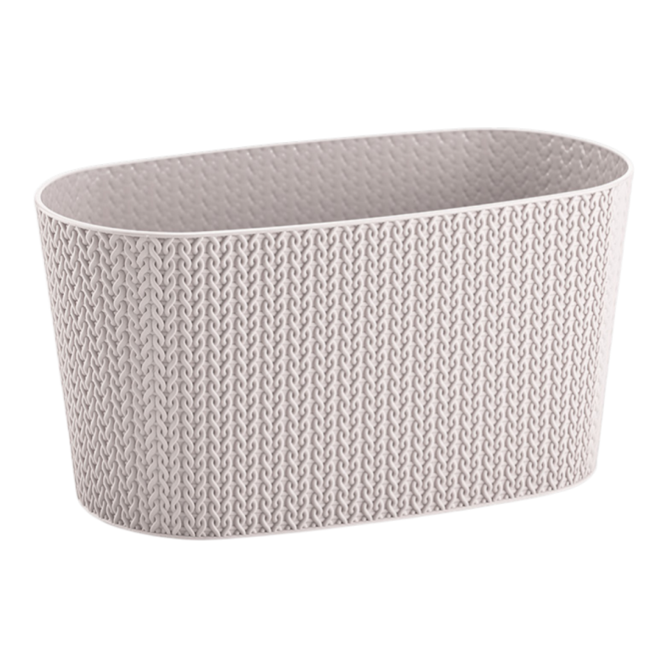 Sümela Balkon Saksı Kirli Beyaz