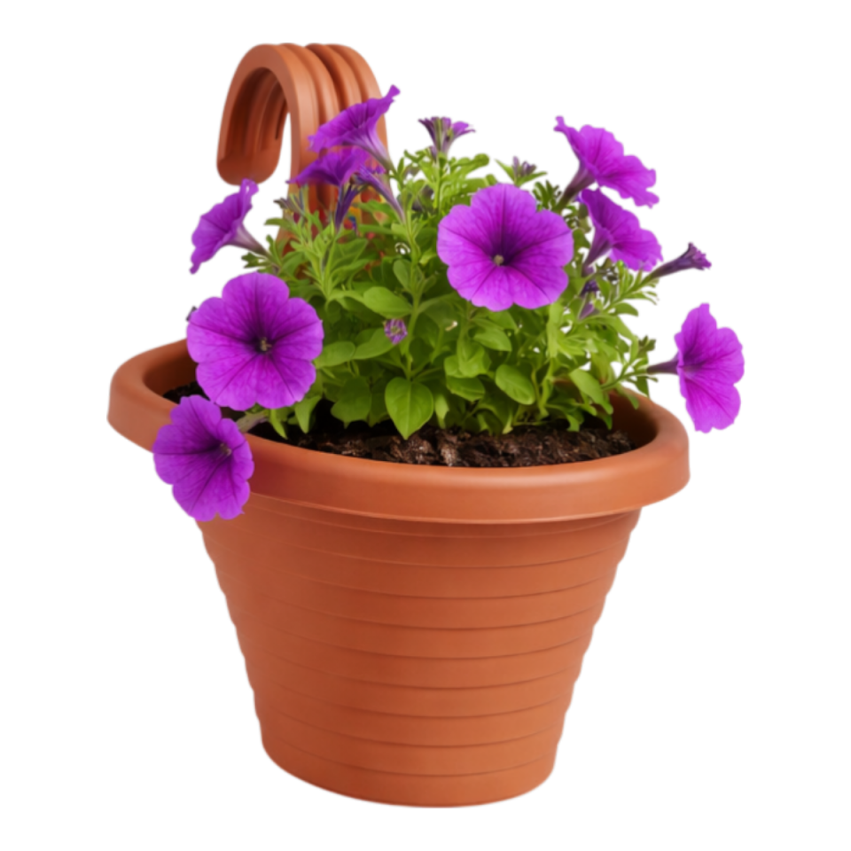 Tombik Saksı 3 NO - Mocha