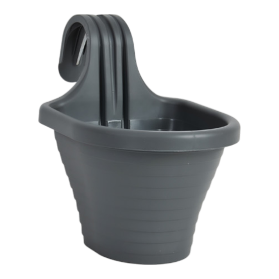Tombik Saksı 3 NO - Antrasit
