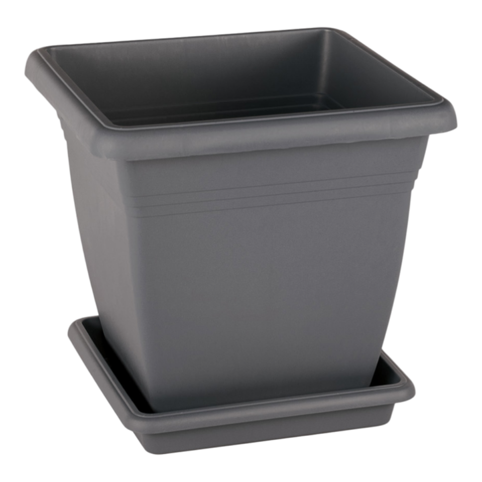 Villa Kare Saksı 3 NO - Antrasit