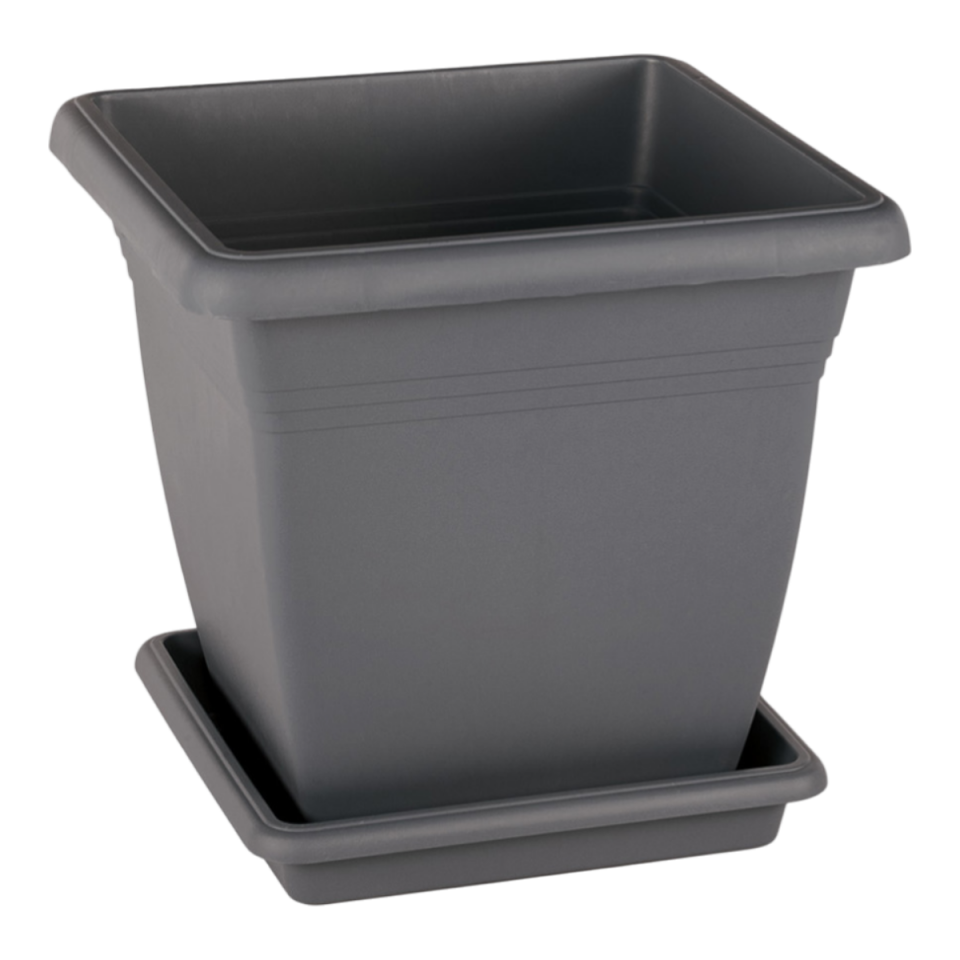 Villa Kare Saksı 3 NO - Antrasit