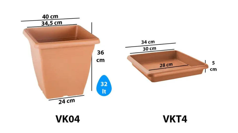 Villa Kare Saksı 4 NO - Kiremit