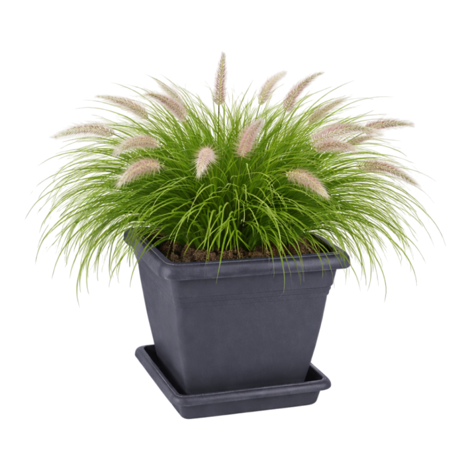 Villa Kare Saksı 4 NO - Antrasit