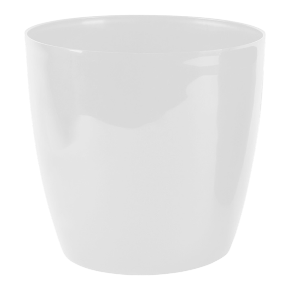 Yakut Saksı Drenajlı 3 NO - Kirli Beyaz