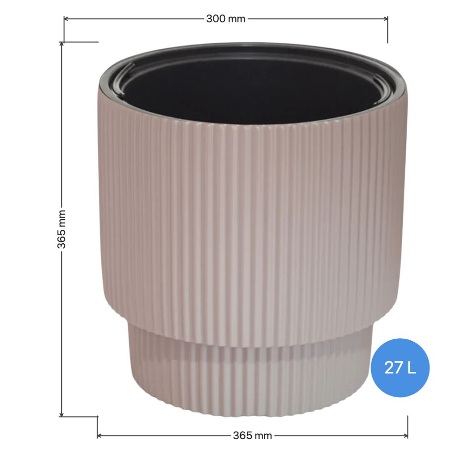 Vega Saksı 3 NO - Mocha