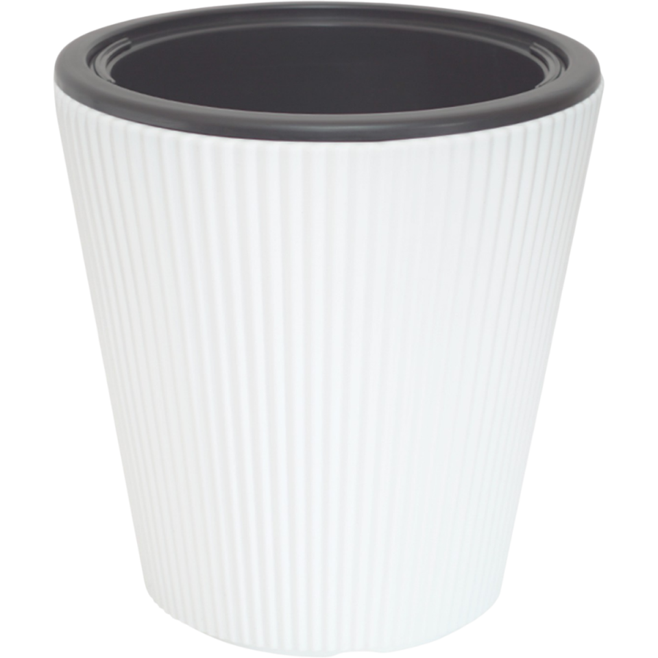 Luna Saksı 3 NO - Beyaz