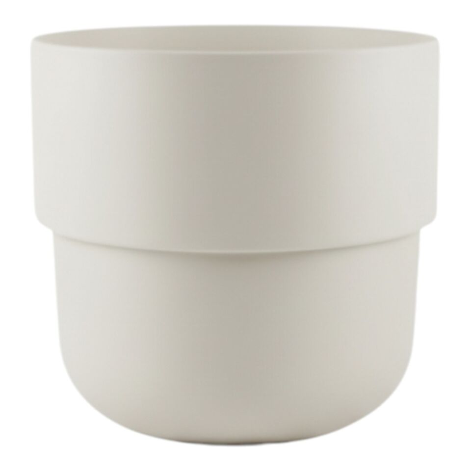 Kuple Saksı 5 NO - Kirli Beyaz