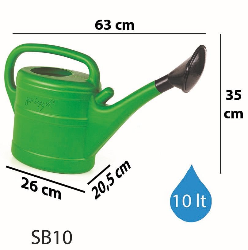 Serinova Sulama Bidonu Yeşil – Plastik Saksı
