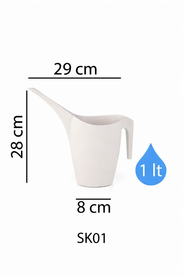 Sulama Kabı 1 NO - Kirli Beyaz