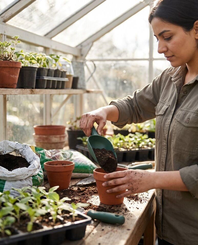 Mala  Plastik bahçe küreği 1 NO - Yeşil