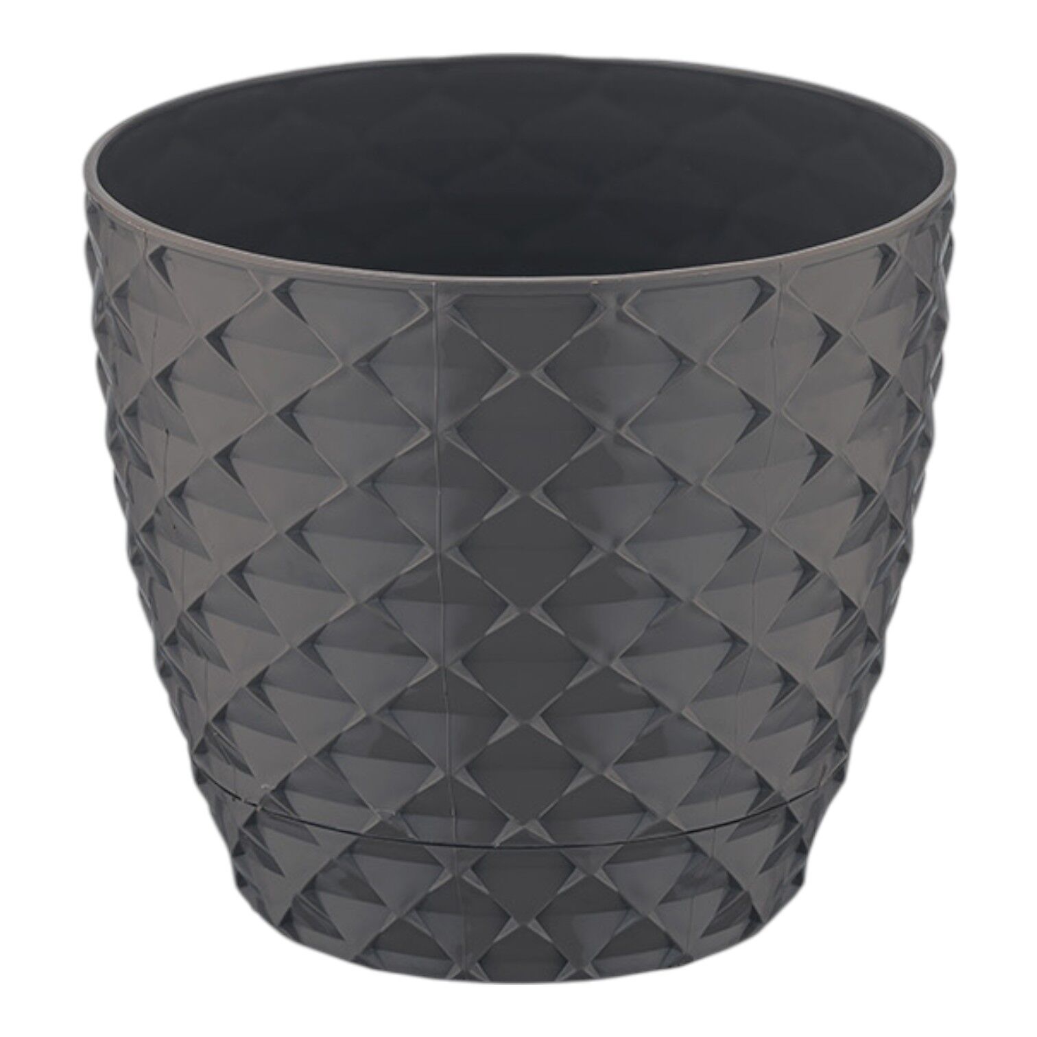 Serinova Kapadokya Desenli Plastik Saksı | İç ve Dış Mekan Çiçek Saksısı