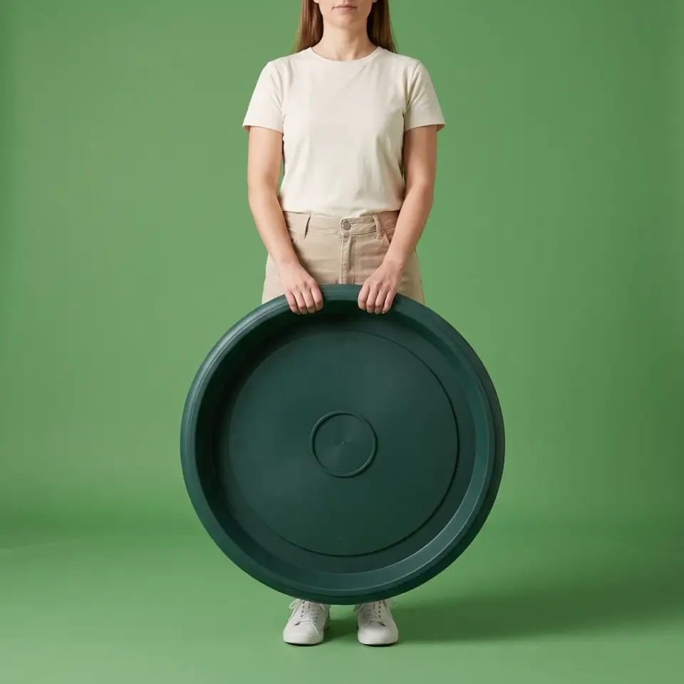 Saksı Tabağı Altlık 12 NO - Yeşil