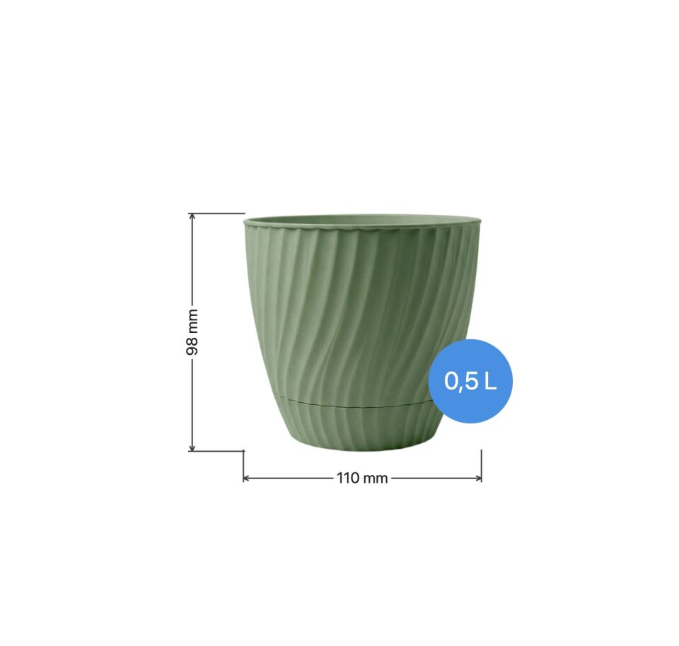Nehir Saksı Matcha Yeşili - 1 NO