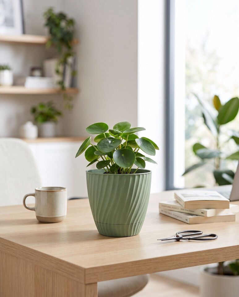 Nehir Saksı Matcha Yeşili - 3 NO