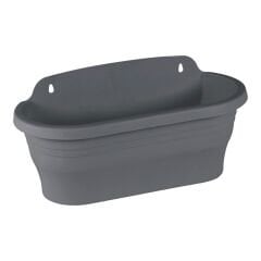 Serinova Tombik Balkon Duvar Saksı TomD Kırmızı - 1 NO