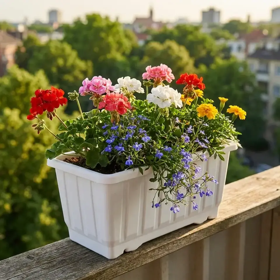 Klasik Balkon Saksısı Küçük
