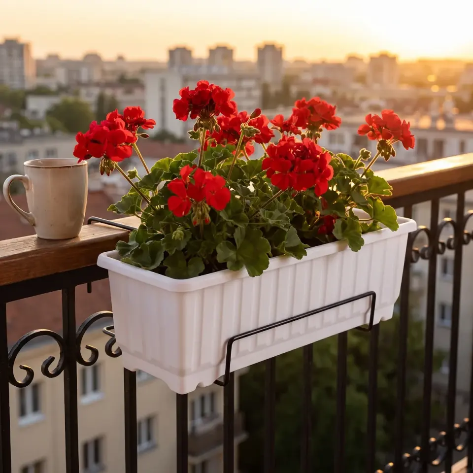 Klasik Balkon Saksısı Orta