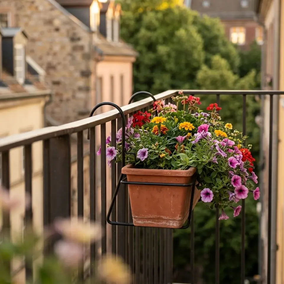 İstanbul Balkon Saksı Askısı