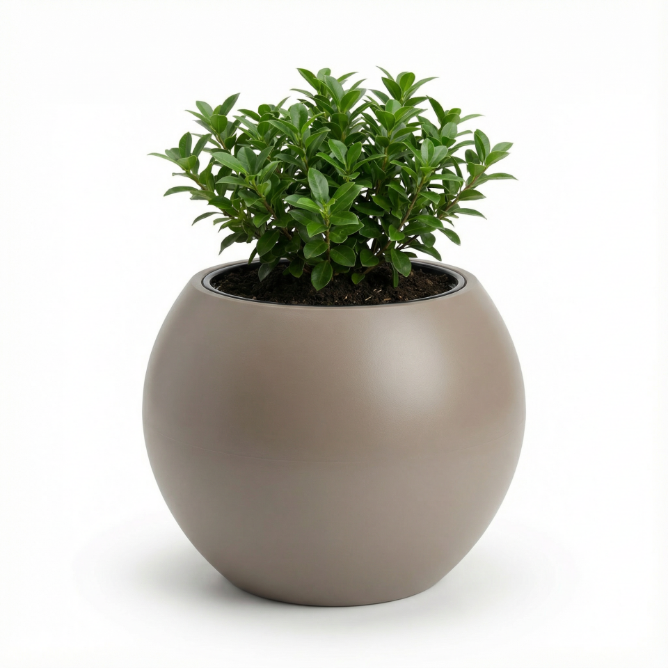 Kure Saksı 3 NO - Mocha