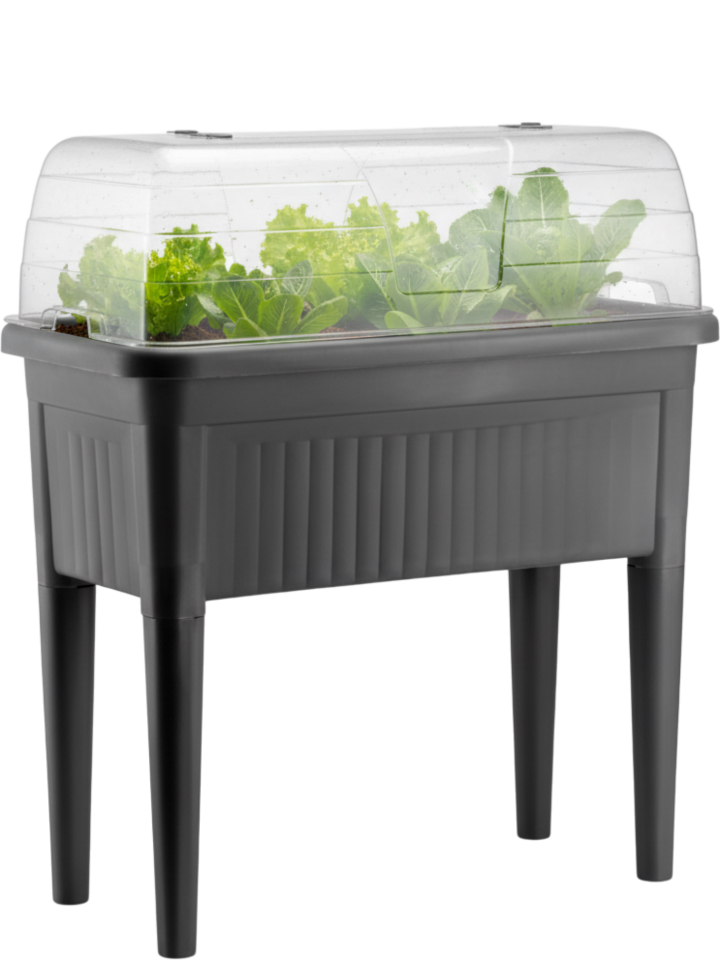 Ayaklı Bahçe Saksı 2 NO - Antrasit