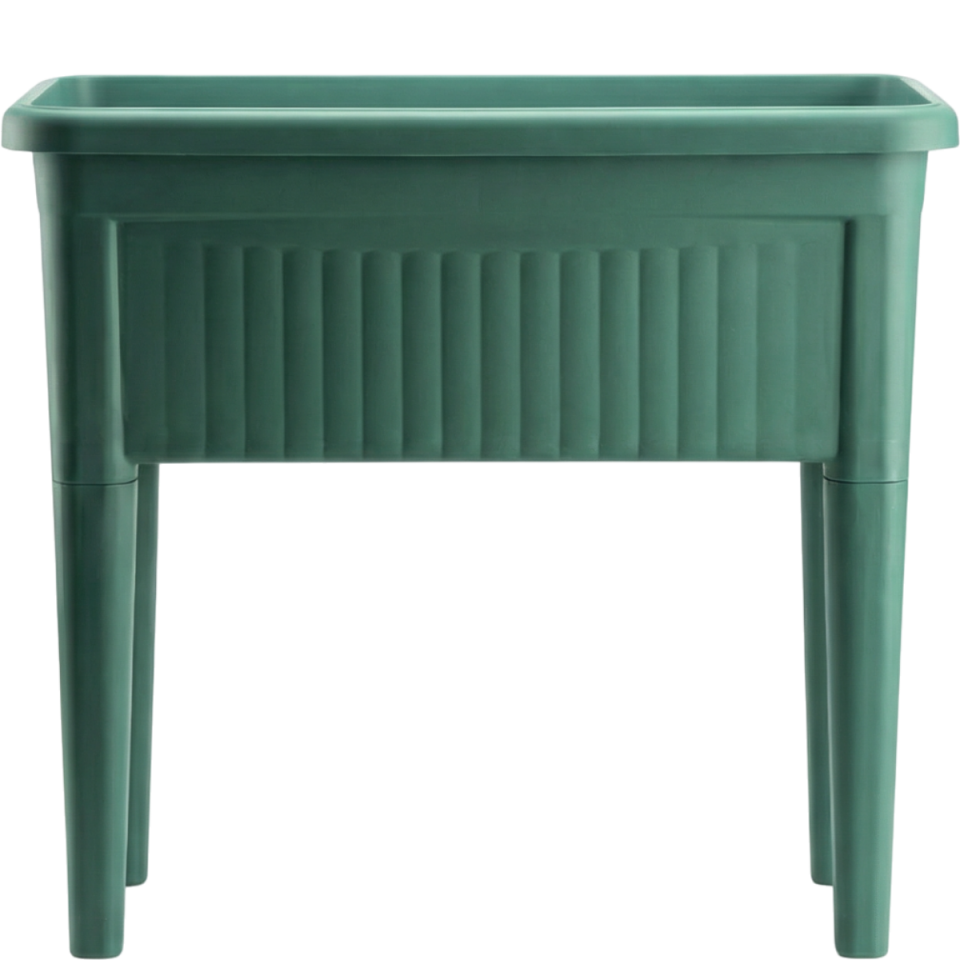 Ayaklı Bahçe Saksı 2 NO - Yeşil