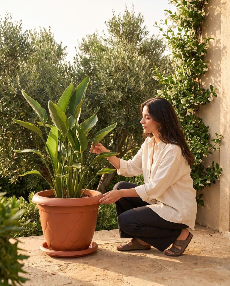Damla Saksı 7 NO - Kiremit