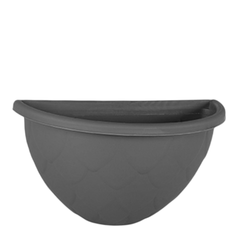 Damla Duvar Saksı 1 NO - Antrasit