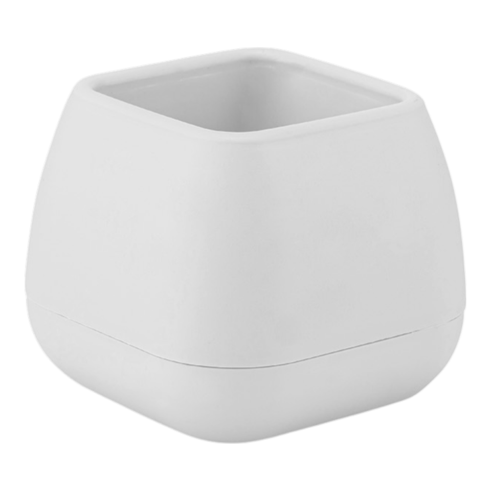 Elvan Kaktüs Saksı 1 NO - Kirli Beyaz