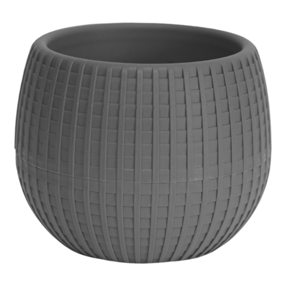 Elvan Saksı 5 NO - Antrasit