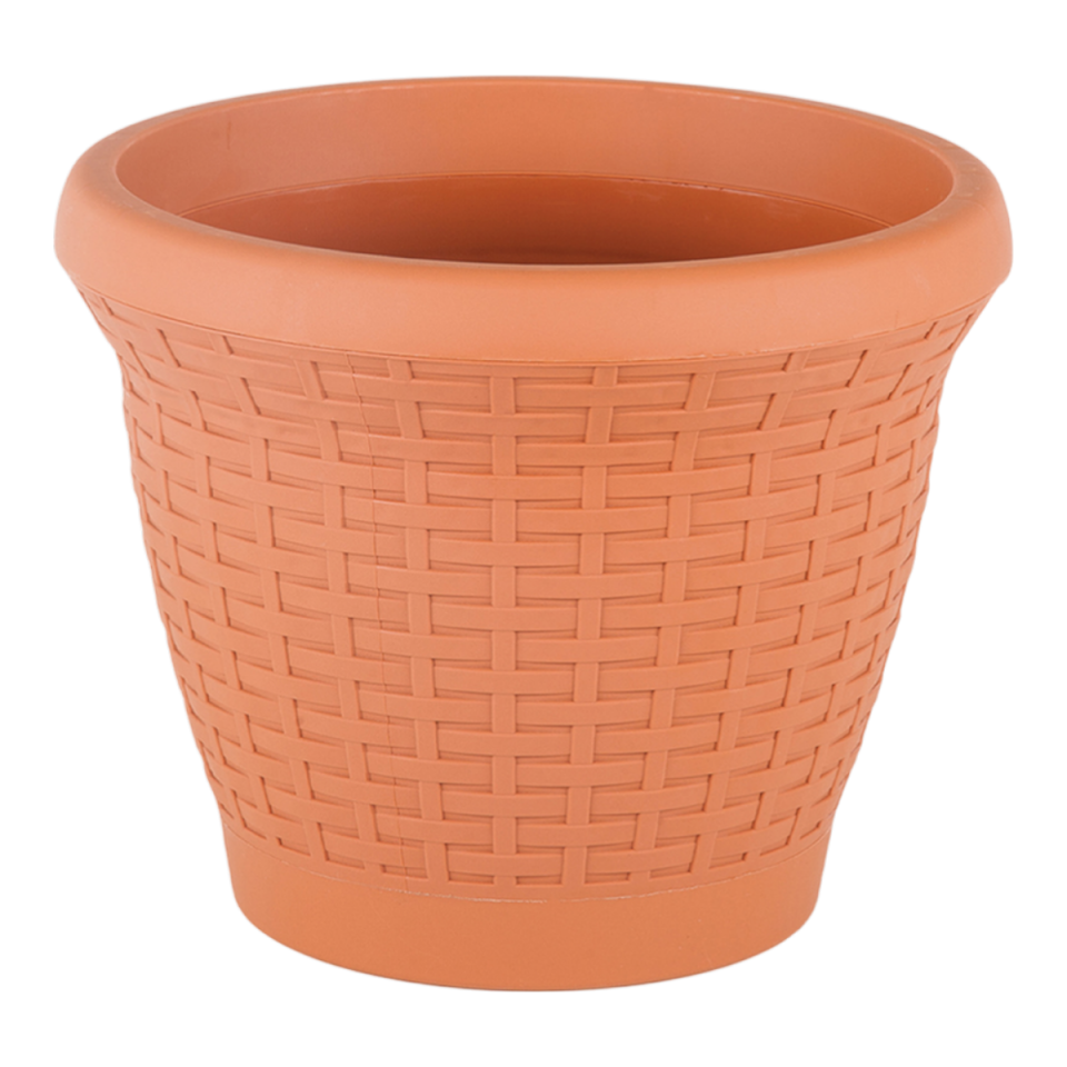 Hasır Saksı 6 NO - Kiremit