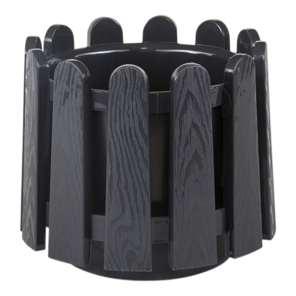 İstanbul Saksı 4 NO - Siyah