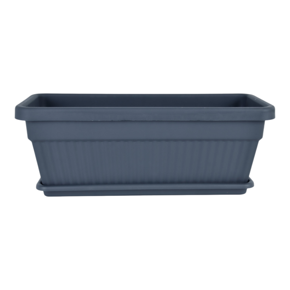 Kemer Bahçe Saksı 4 NO - Antrasit