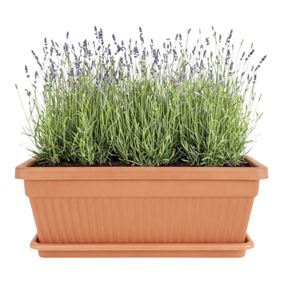 Kemer Bahçe Saksı 5 NO - Kiremit